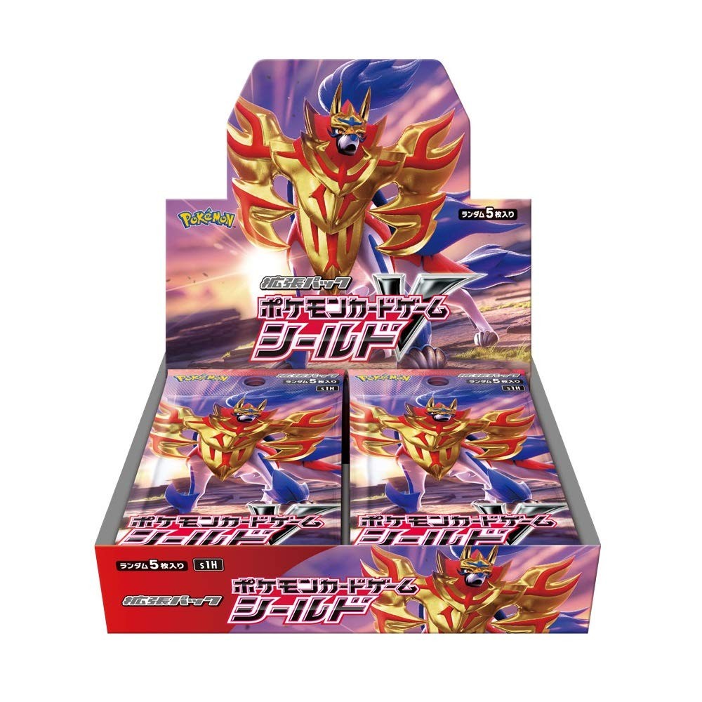 ポケカ　シールドv未開封box シュリンク付き シールド 未開封 BOX 拡張パックシールド シュリンク付き ポケモン