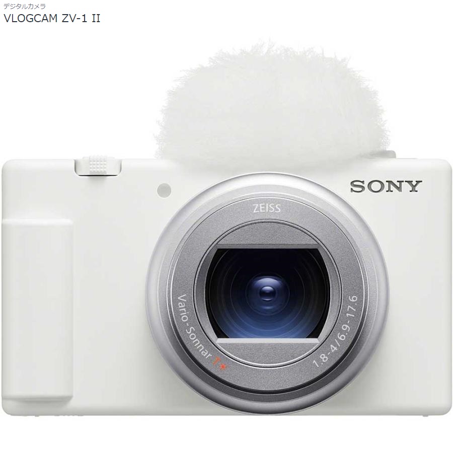 ララ＊様　SONY VLOGCAM ZV-1M2 海外モデル（日本語表記無） 海外版 SONY VLOGCAM ZV-1M2 ホワイト コンパクト デジタルカメラ 英語