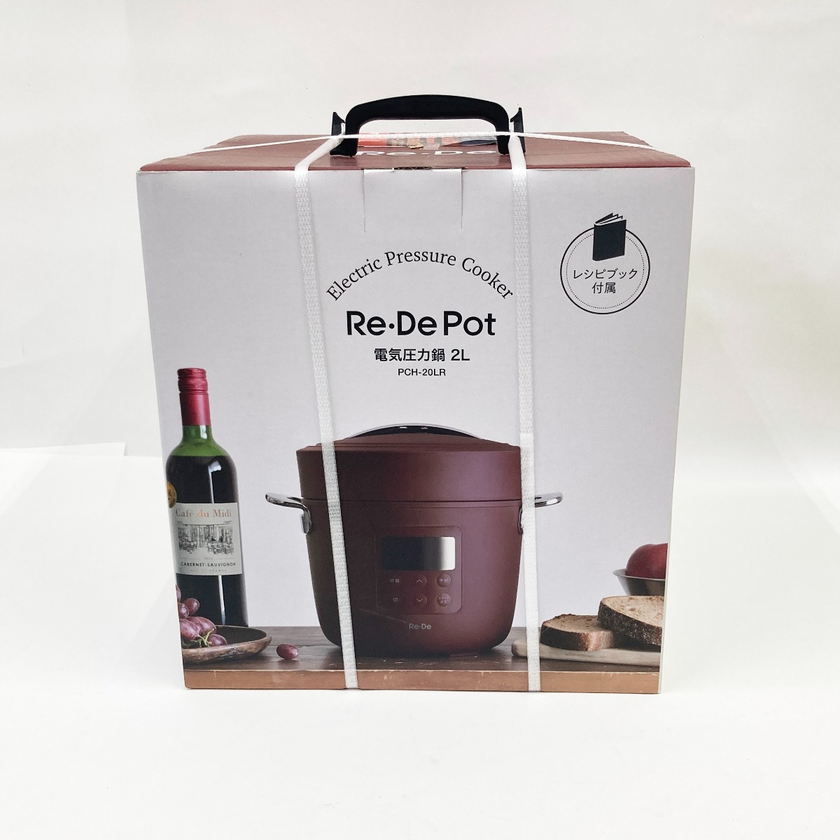 Re・De Pot 電気圧力鍋 2L レッド PCH-20L｜Yahoo!フリマ（旧PayPay