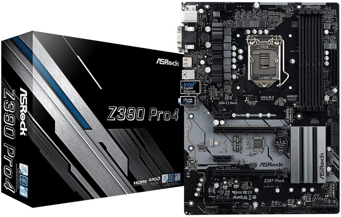 asrock z390 pro intel core i7 9700 crucial DDR4 2666 32GBセット