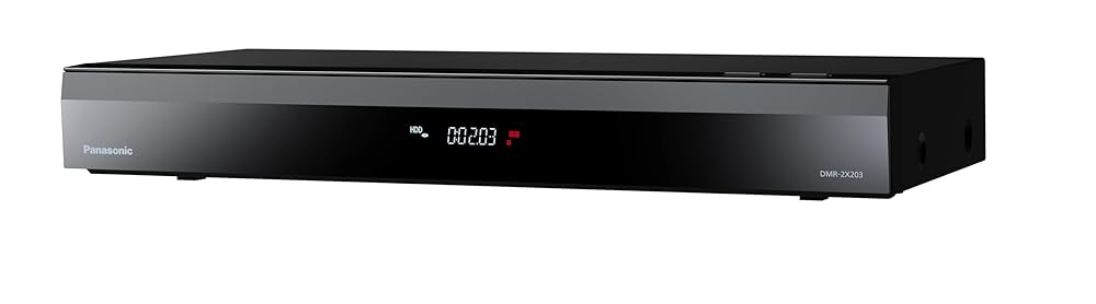 2025年製 パナソニック DMR-2X203 ブルーレイレコーダー 2TB 再梱包品