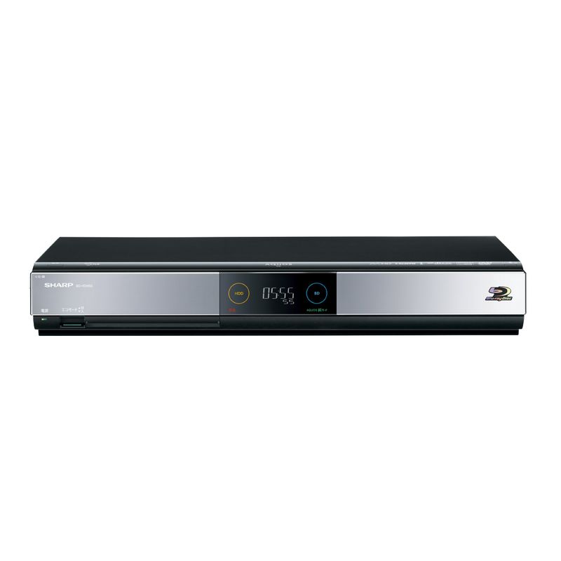 シャープ AQUOS BD-HDW55 2番組W録画 純正リモコン等付フル装備