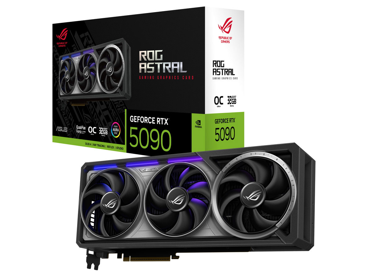 ROG-ASTRAL-RTX5090-O32G-GAMING ［ROG Astral GeForce RTX 5090 32GB GDDR7 OC Edition］