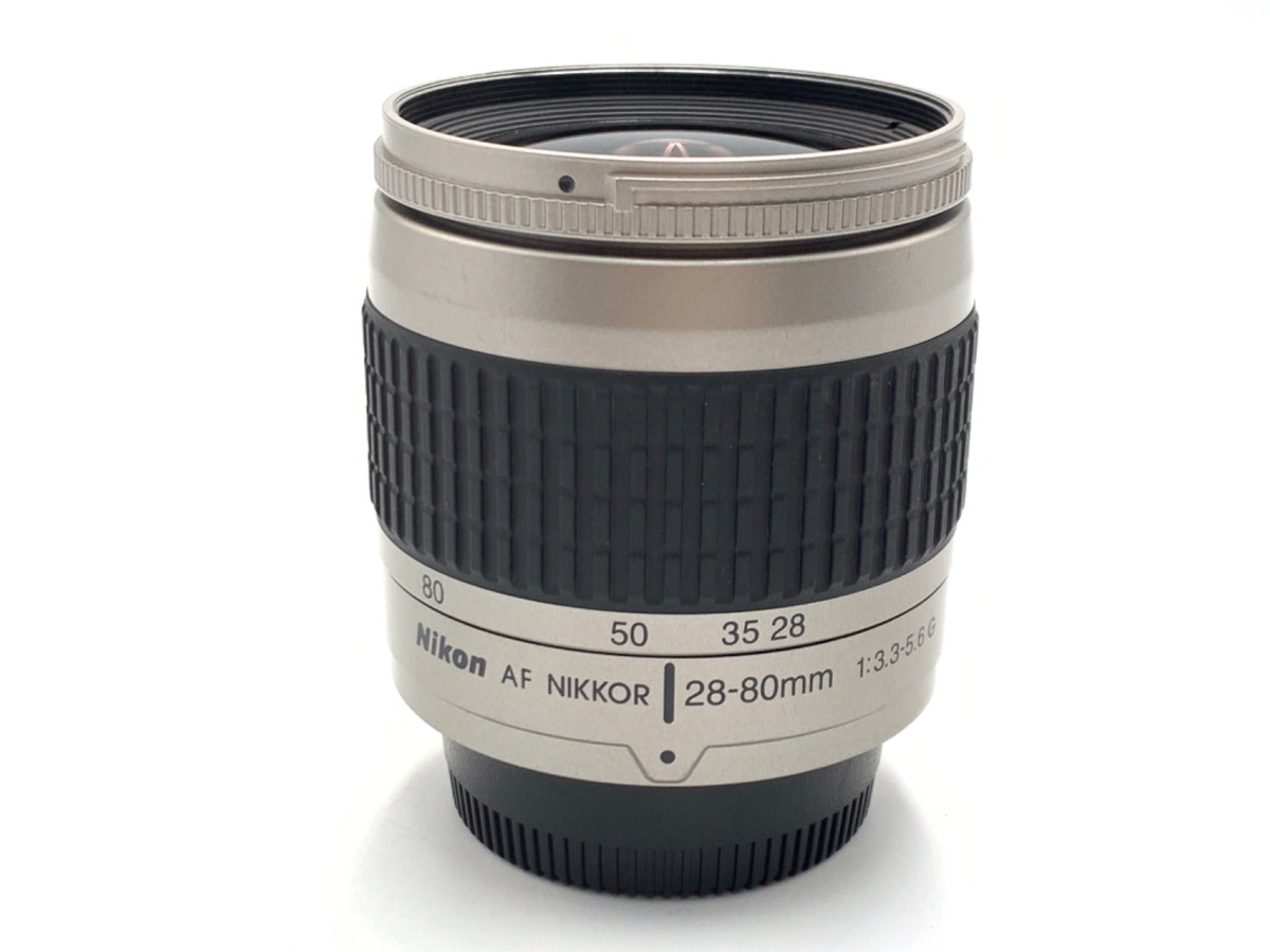 Nikon AF 標準レンズ NIKKOR 28-80mm シルバー レンズキャップ付