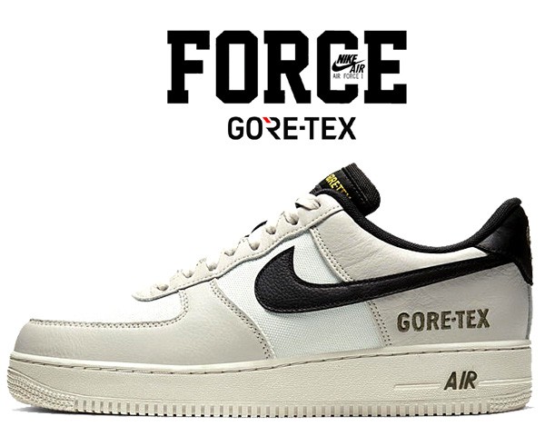 AIR FORCE 1 LOW GORE-TEX "LIGHT BONE" CK2630-002 （ホワイト/セイル/ブラック）