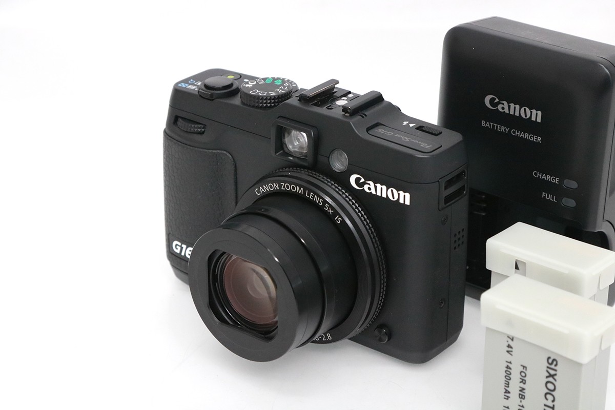 Canon PowerShot g16 動作確認済み バッテリー・充電器付き｜Yahoo 
