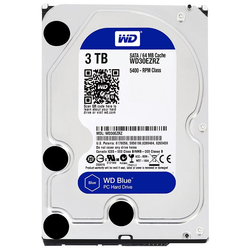 WD30EZRZ （WD30EZRZ-RT） ［WD Blue 5400 RPM Class 3TB］