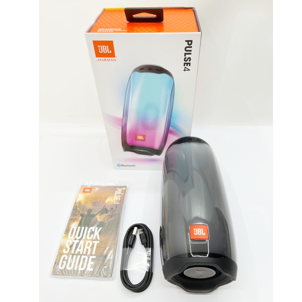 動作確認済み JBL PULSE4 ブラック ポータブル スピーカー Bluetooth