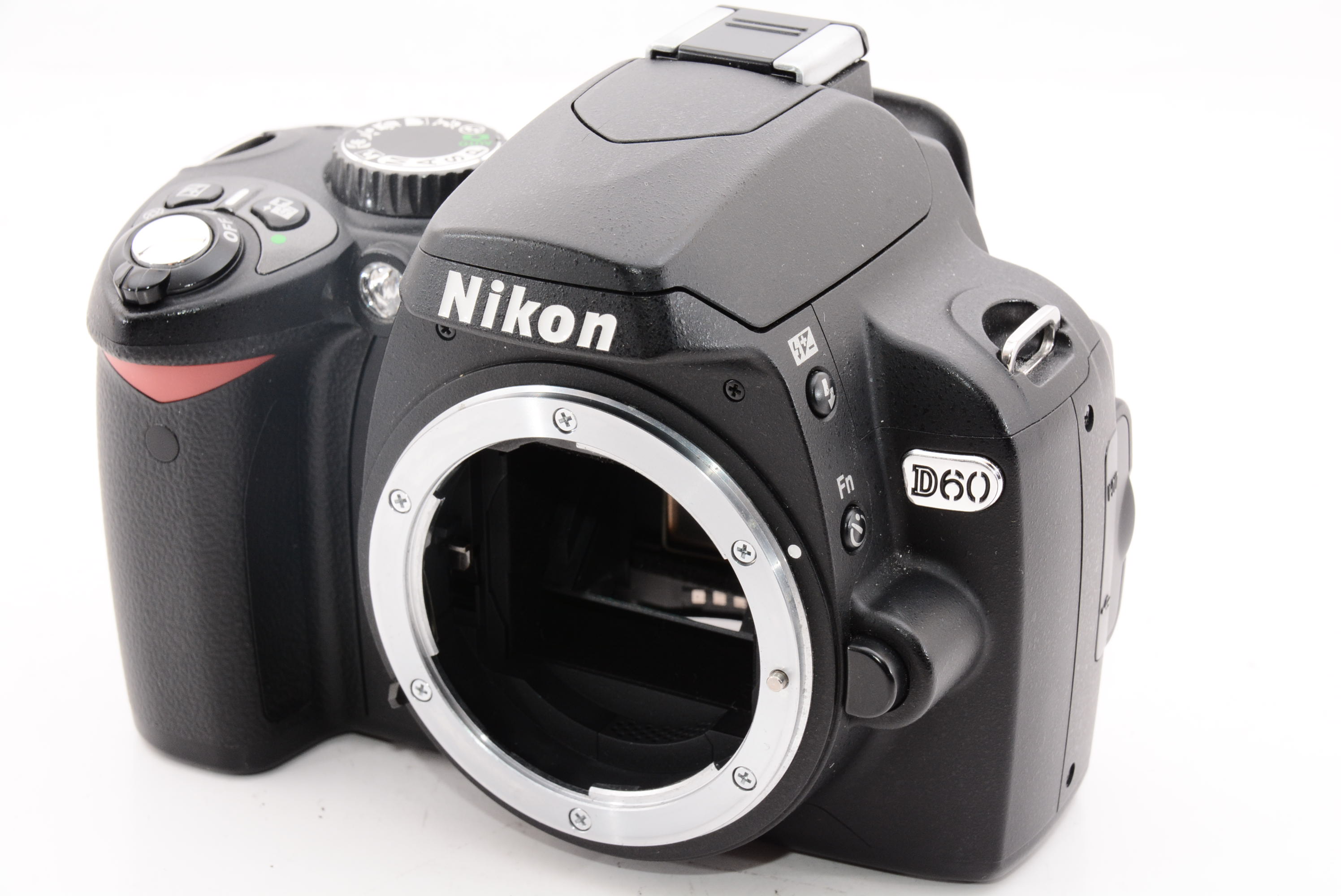 極美品 動作確認済 Nikon D60 ボディ 撮影枚数3418枚 デジタル一眼レフ