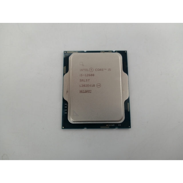 Intel Core i5-12600 CPU LGA 1700（動作確認済） Intel Core i5 12600 LGA1700 CPU 動作確認済み｜Yahoo!フリマ（旧