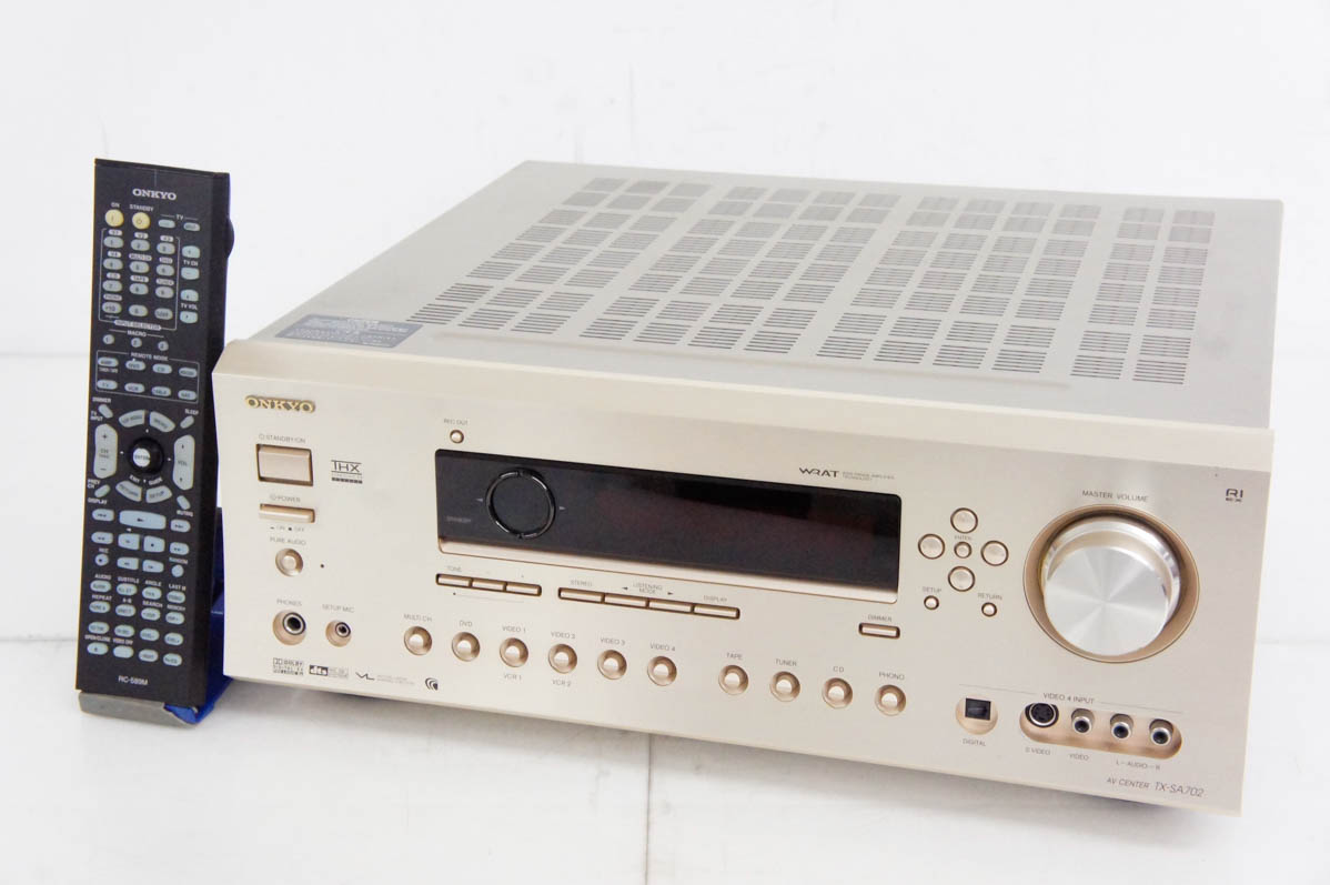 Yahoo!オークション - 倉庫保管品 ONKYO TX-SA702 AVサウンドアンプ 通