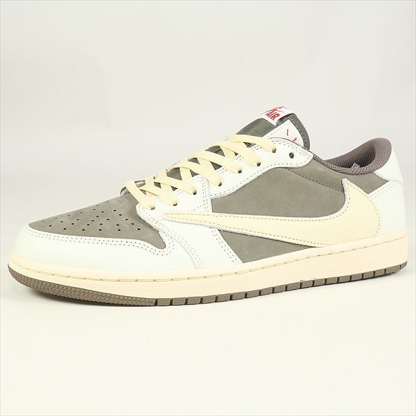 TRAVIS SCOTT × AIR JORDAN 1 LOW "SAIL AND RIDGEROCK" DM7866-162 （セイル/ユニバーシティレッド/リッジロック）