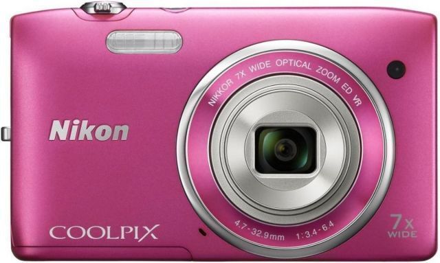 超美品】 ニコン Nikon COOLPIX S3500 ストロベリーピンク #Y26A25856