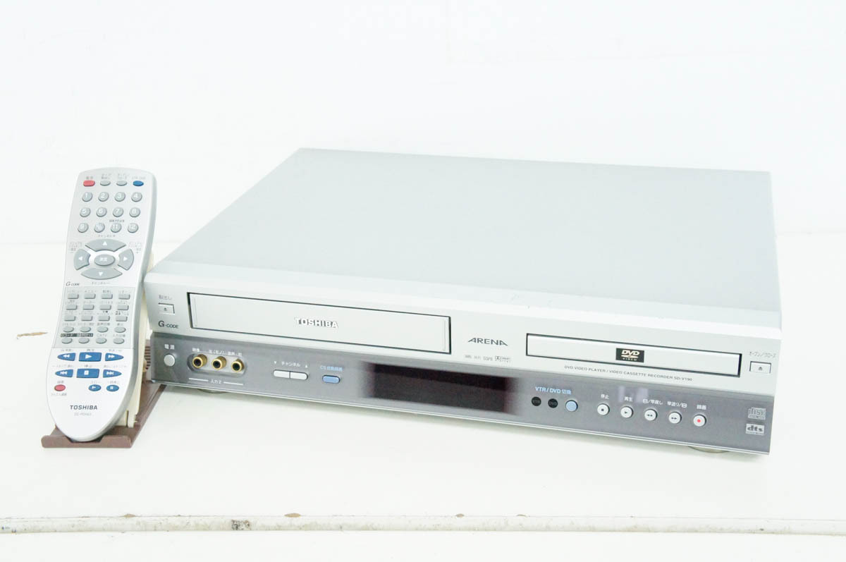 レア TOSHIBA 東芝 ARENA SD-V190 DVD ビデオ デッキ｜Yahoo!フリマ