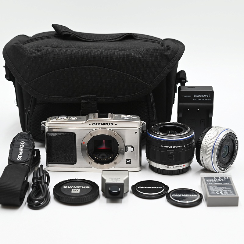 Yahoo!オークション- OLYMPUS PEN E-P1 レンズキット ホワイトの製品情報