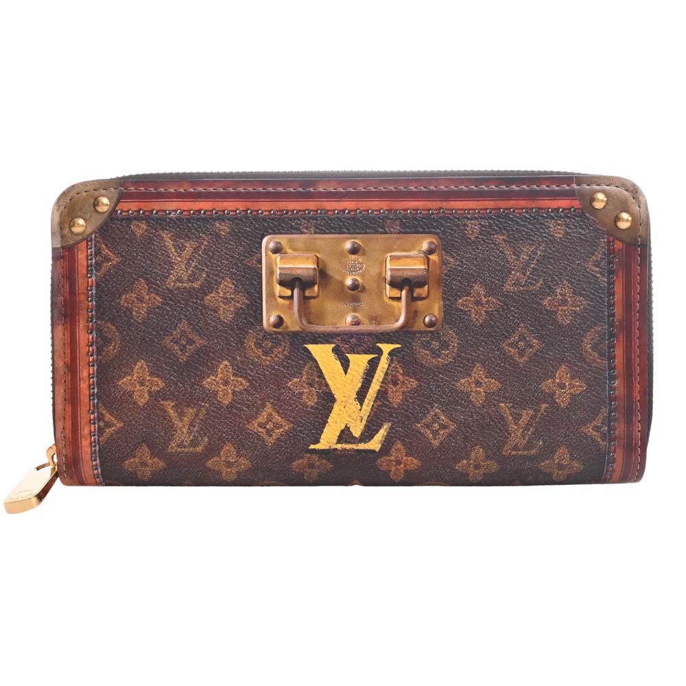 LOUIS VUITTON ジッピーウォレット 新作ライン 2018年新宿伊勢丹限定】ルイヴィトントランクタイム モノグラム 新型