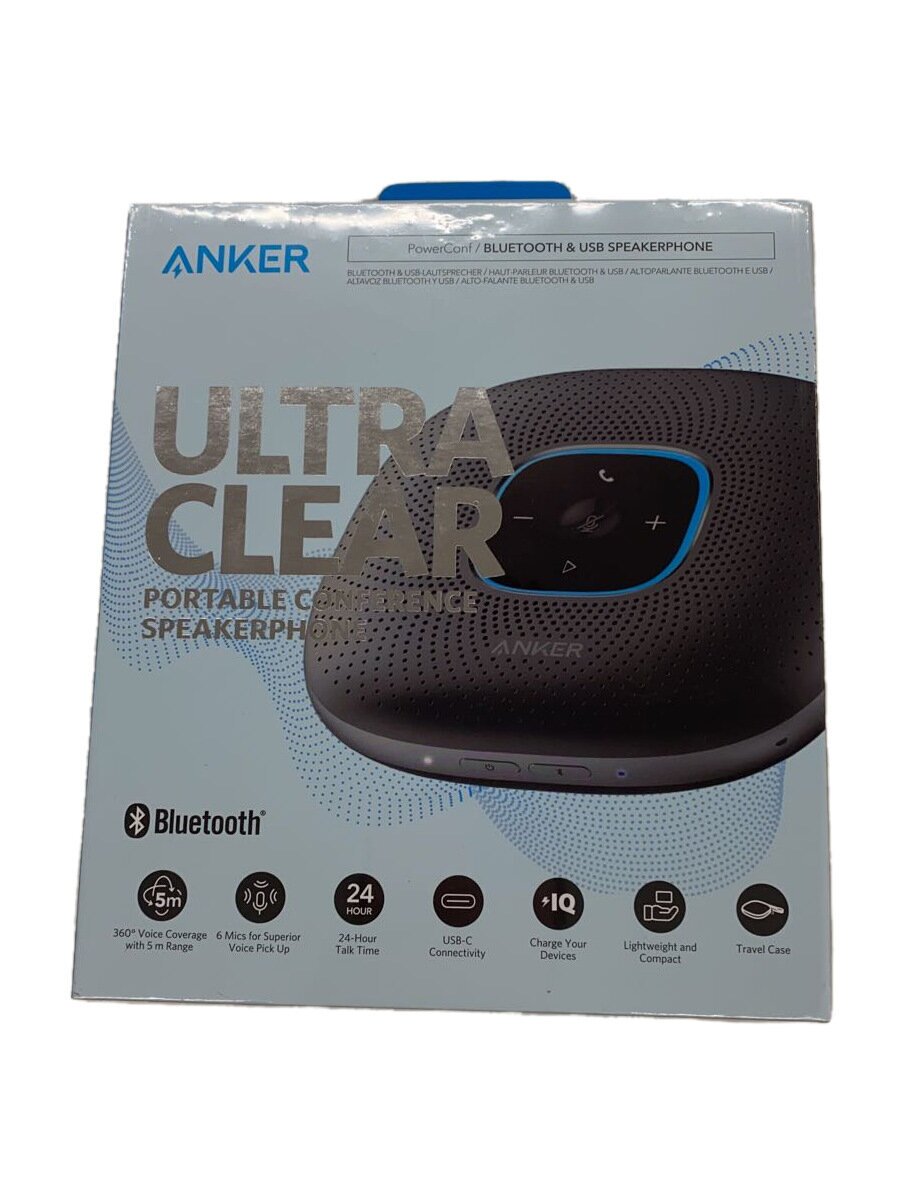 Anker PowerConf A3301011 Bluetooth スピーカーフォン グレー｜Yahoo