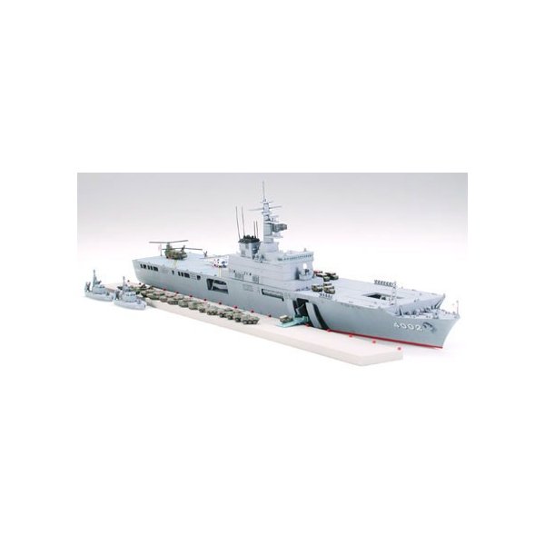 Yahoo!オークション - 1/700 タミヤ「しもきた(海上自衛隊おおすみ型輸