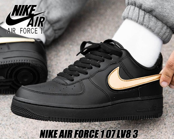 新品】Nike Air Force 1 Low Black ナイキ エアフォース1 ロー