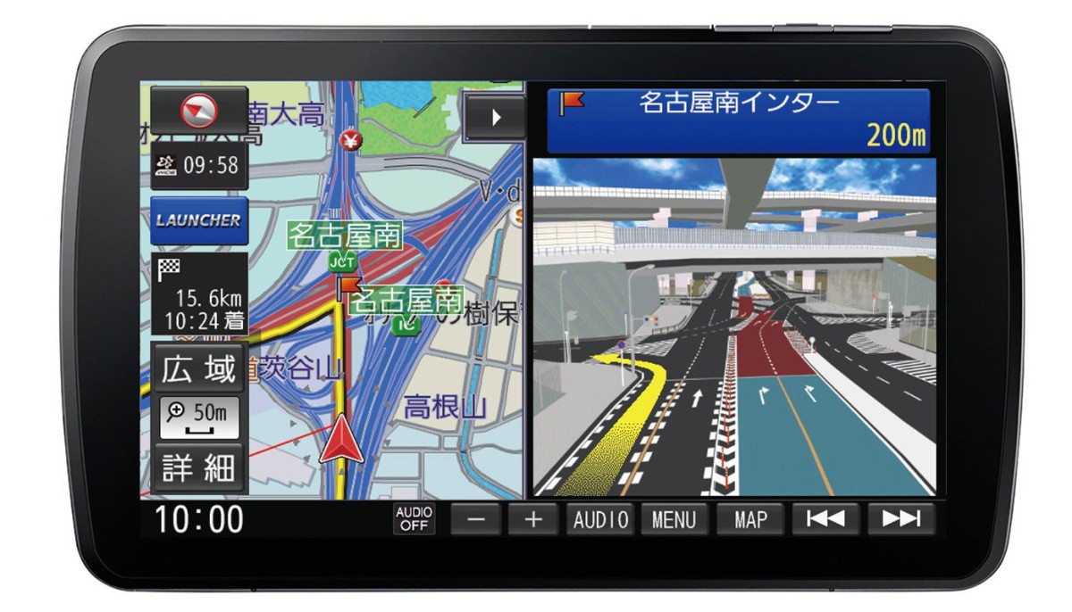 カーナビ パナソニック ストラーダ CN-F1D9D フローティング美優ナビ