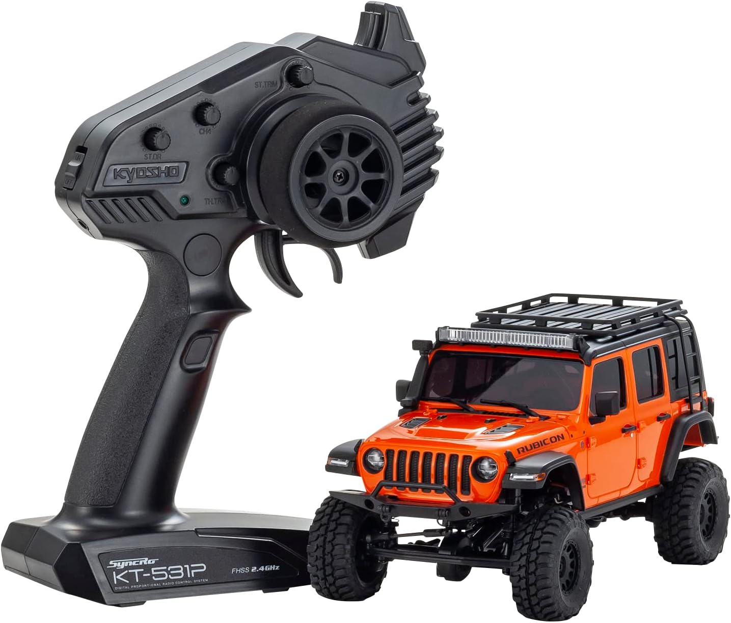 京商 ミニッツ4×4 ジープ ラングラー アンリミテッド ルビコン
