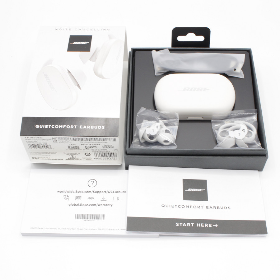 ジャンク品）BOSE QUIETCOMFORT EARBUDS ソープストーン ワイヤレス 