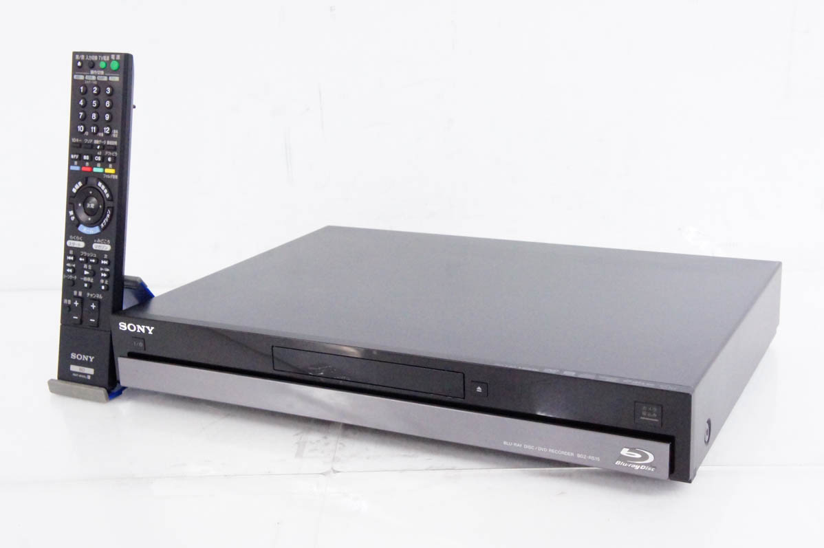 ソニー SONY BDZ-RS15 ブルーレイレコーダー リモコン付き 2010年生産