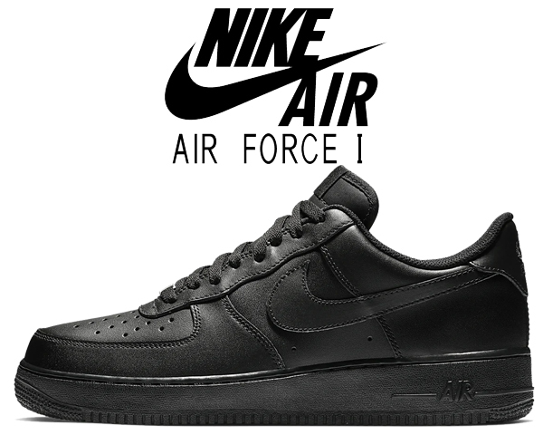 AIR FORCE 1 '07 "BLACK" 315122-001 （ブラック/ブラック）
