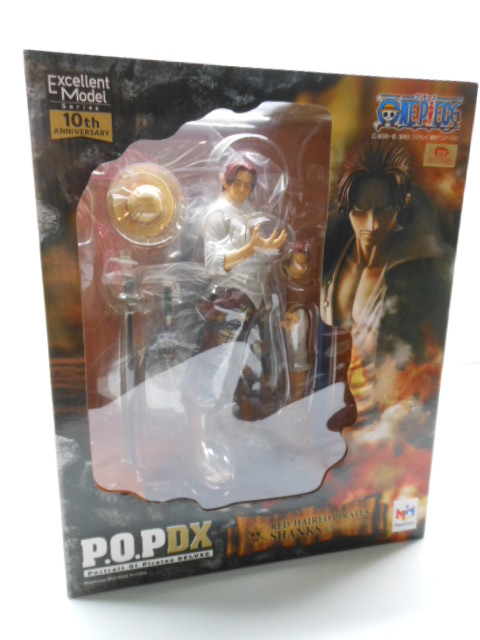 ONEPIECE ワンピース POP DX 赤髪のシャンクス 10周年記念 P O P DX 赤髪のシャンクス ONE PIECE Excellent Model 10th