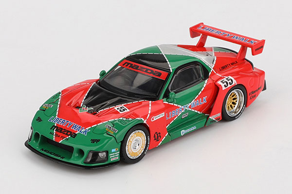Yahoo!オークション - MINI GT リバティウォーク マツダRX-7 LBWK スー