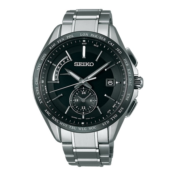 セイコーブライツ SEIKO 良品 SAGA233 8B63-0AA0 電波ソーラー チタン