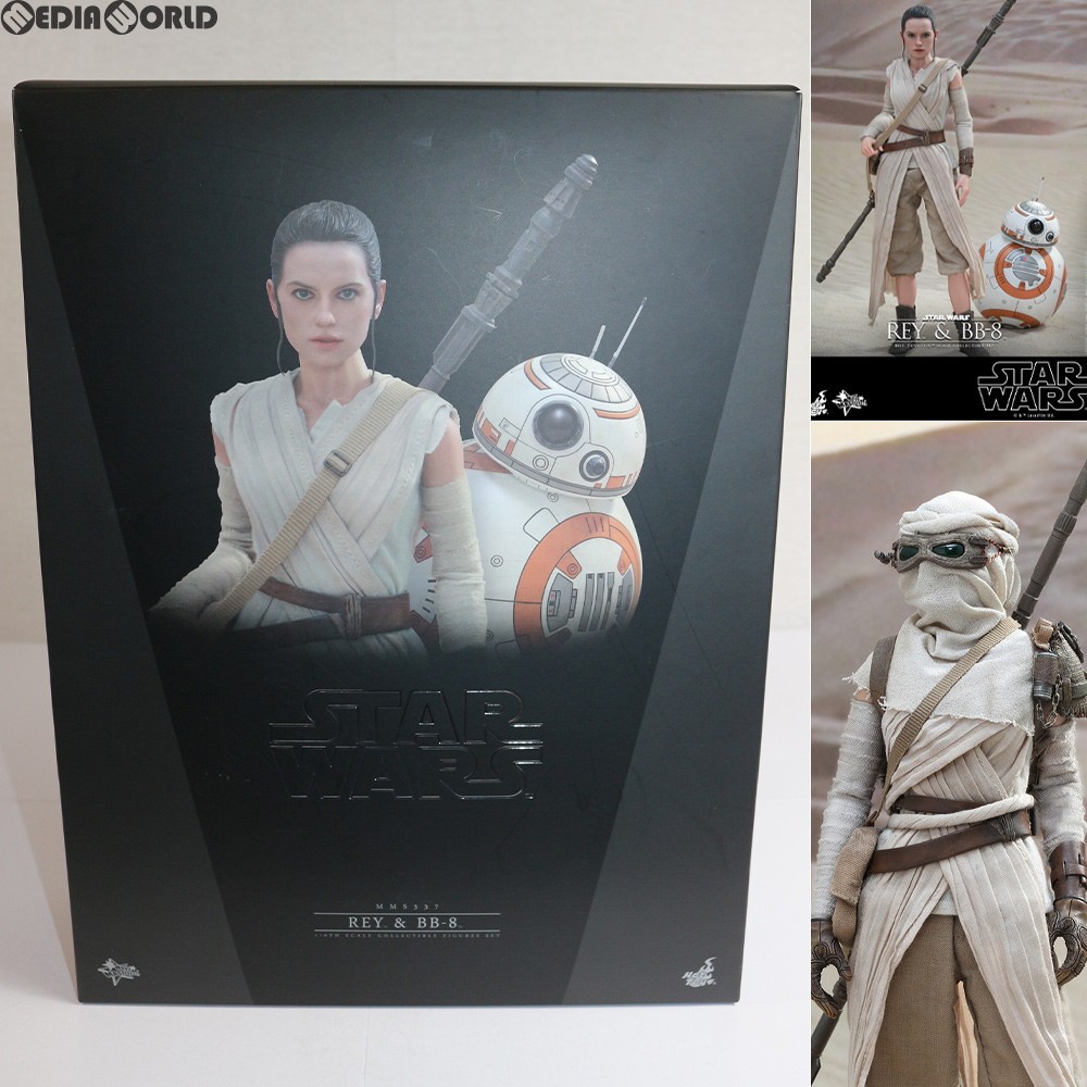 ホットトイズ ムービーマスターピース スターウォーズ レイ & BB-8 1/6