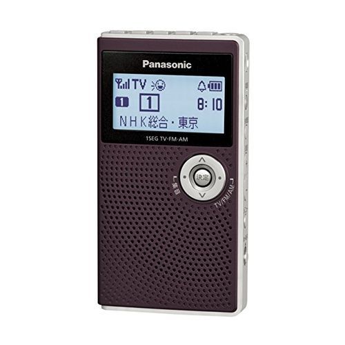 Panasonic ワンセグTV音声-FM-AM 3バンドレシーバー RF-ND50TV-T
