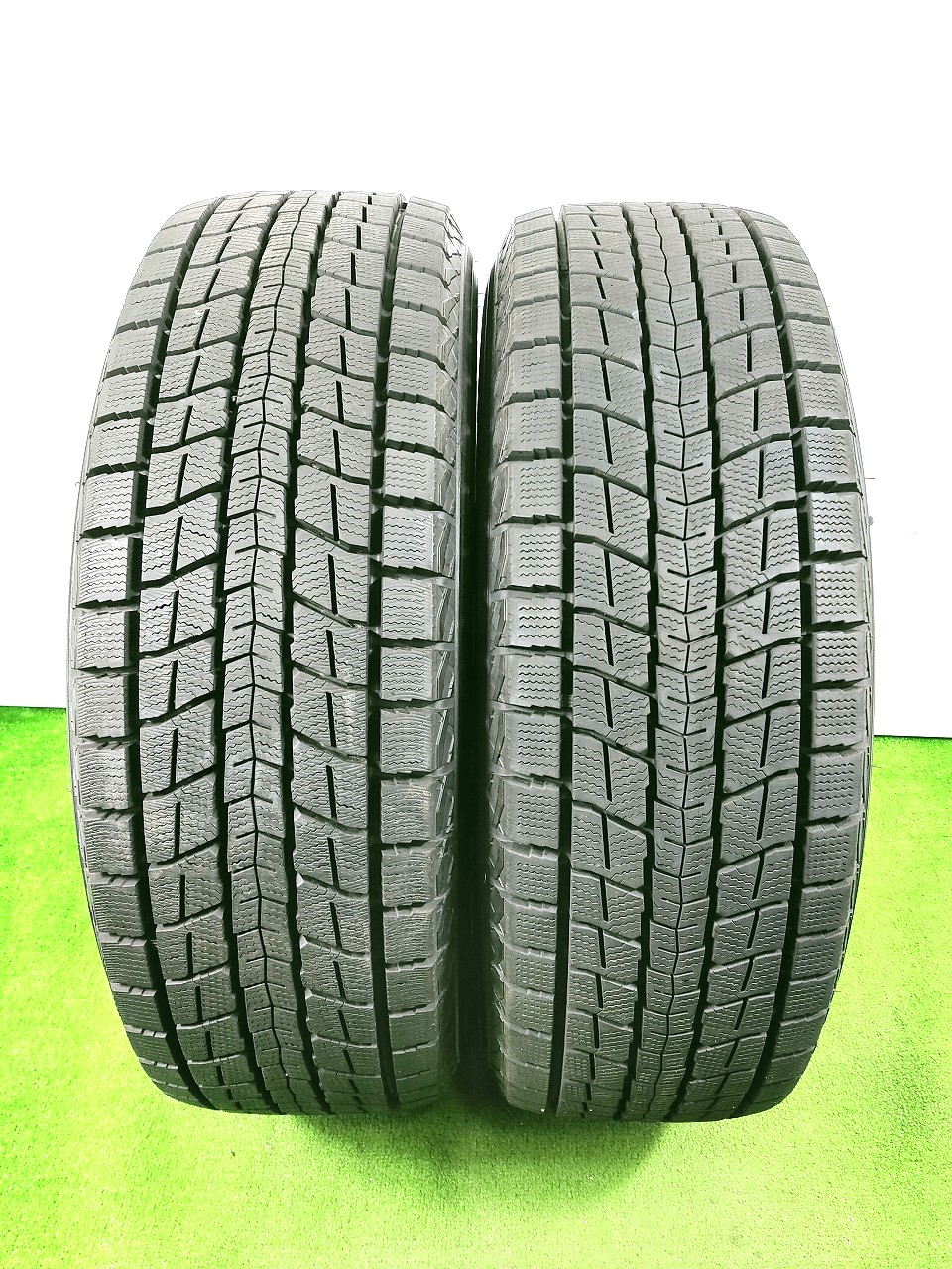 バリ山 ダンロップ WINTER MAXXウィンターマックス SJ8 225/65R17 2本