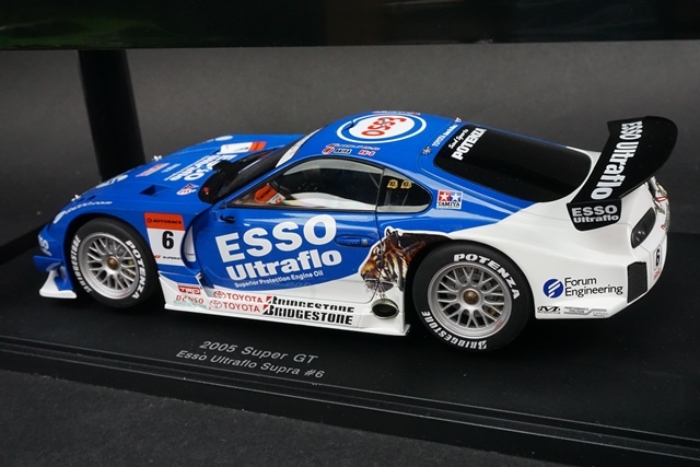1/18 JGTC 2005 ESSO Ultraflo スープラ Yahoo!オークション - [絶版品] 1/18 AUTOart TOYOTA SUPRA JGTC 2005