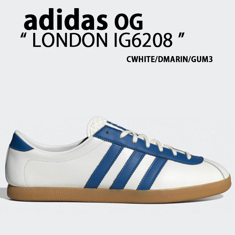 LONDON "WHITE DARK MARINE GUM" IG6208 （コアホワイト/ダークマリン/ガム）