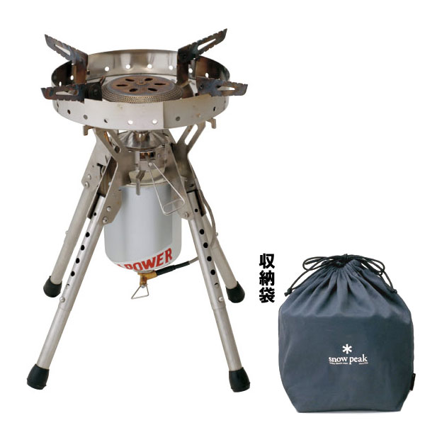 Snow Peakスノーピーク ギガパワーLIストーブ剛炎GS-1000新品未使用