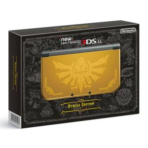 ほぼ新品 NEW 3DS LL ゼルダの伝説 ハイラルエディション ゴールド 