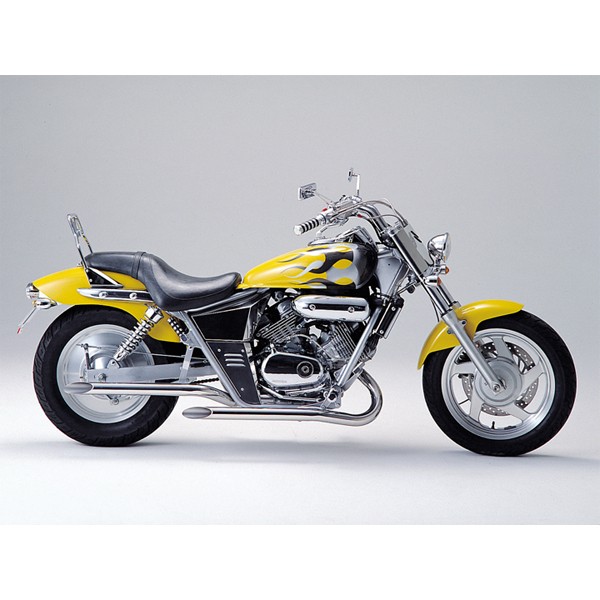 マグナ250 ハリケーン　マフラー マグナ250 ハリケーン ドラッグマフラー スラッシュカット マフラー