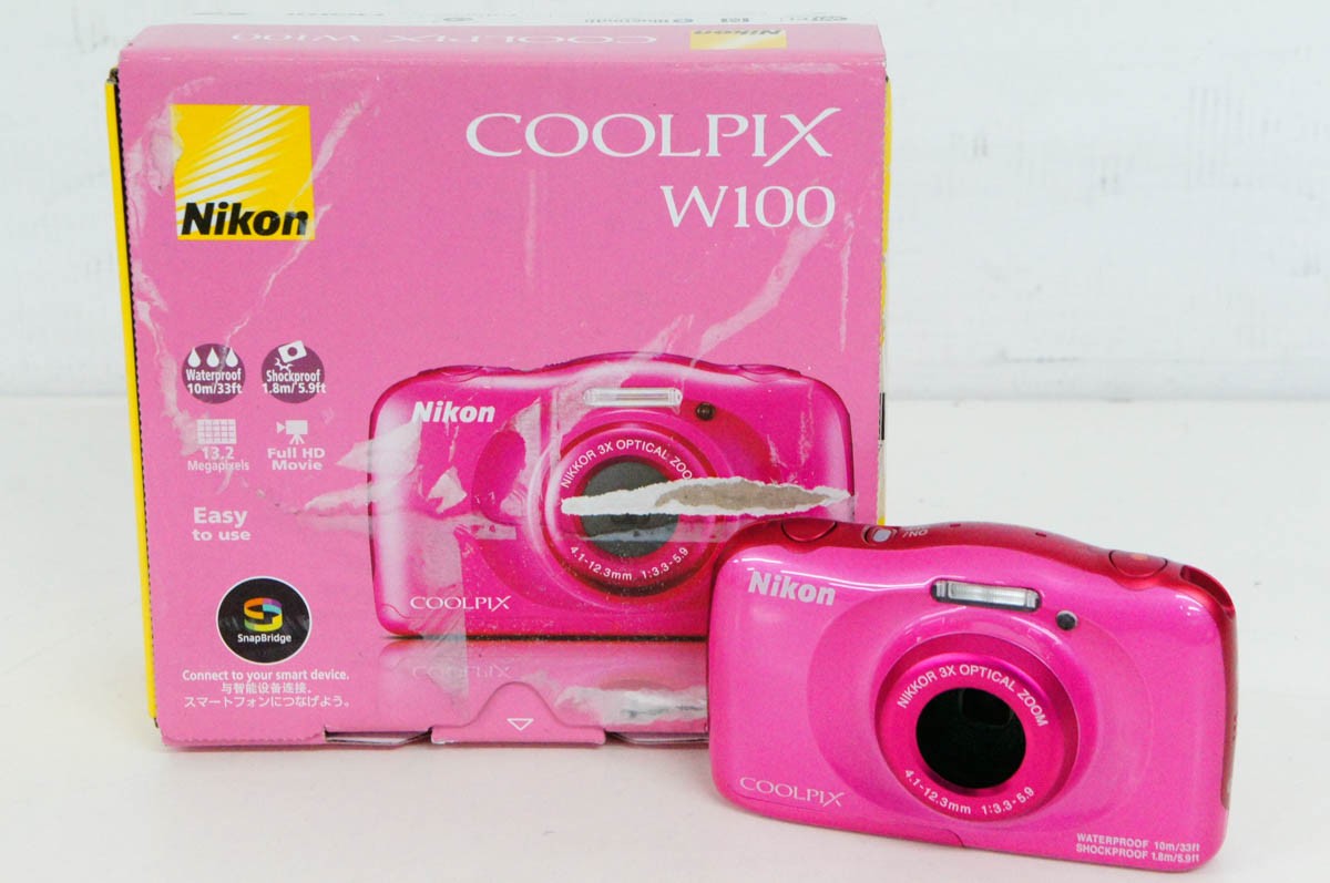 動作品】Nikon COOLPIX S5100 ピンク デジタルカメラ EN-EL10 8GB SD