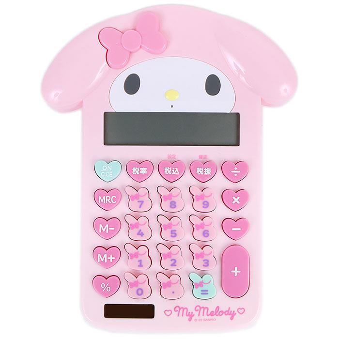 マイメロディ ダイカット電卓 ソーラー&電池 サンリオ SANRIOoriginal