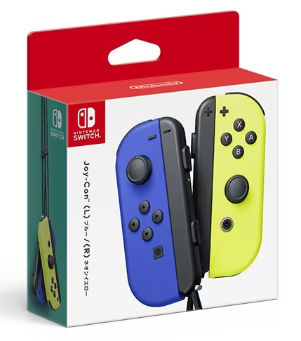 Nintendo Switch Joy-Con ブルー ネオンレッド L R セット 純正