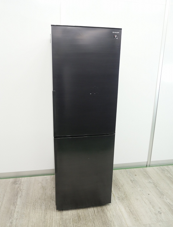 SHARP 310L 冷蔵庫 SJ-PD31H-B 2021年製 2ドア 冷蔵庫 ブラック｜Yahoo