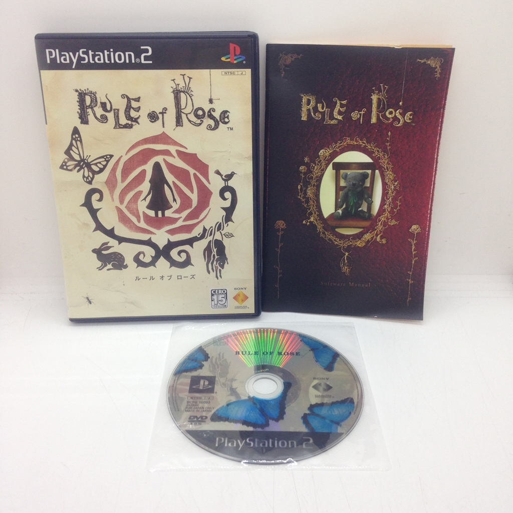 PS2ソフト RULE of ROSE ハガキ付き PlayStation2 ルールオブローズ