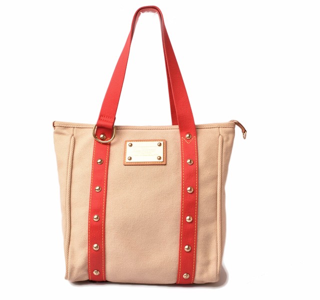 正規品 LOUIS VUITTON ルイヴィトン アンティグア カバ MM キャンバス