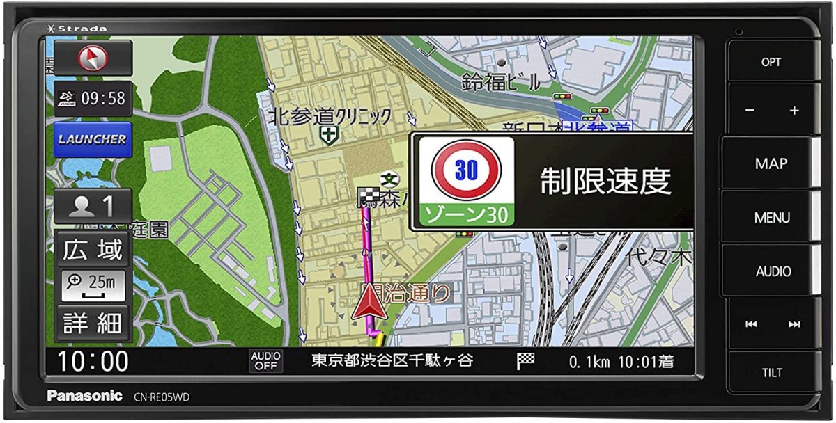 Yahoo!オークション - 中古美品 パナソニックSDナビ CN－RE05WD 地図20