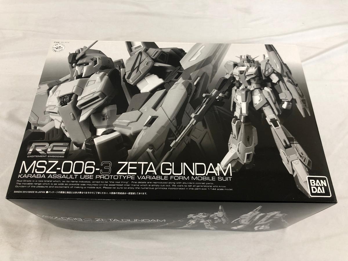 値下げしました！RG 1/144 MSZ-006-3 ゼータガンダム3号機 Yahoo!オークション - 1/144 RG MSZ-006-3 ゼータガンダム3号機 プレミ