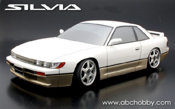値下げ！ABCホビー　S13 ロケバニ　一回走行のみ abcホビー ロケバニ シルビア ラジコンボディ ドリフト 1/10 YD-2