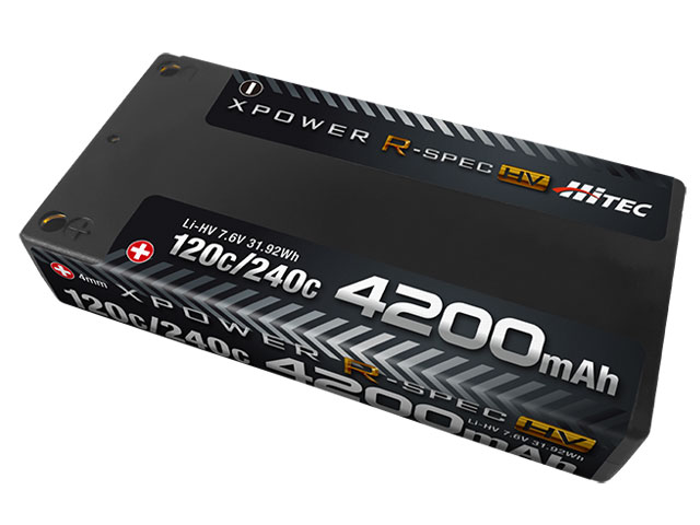 新品 ショートリポバッテリーTERANTY 2S HV 7 6V 4200mAh 120C/240C 2