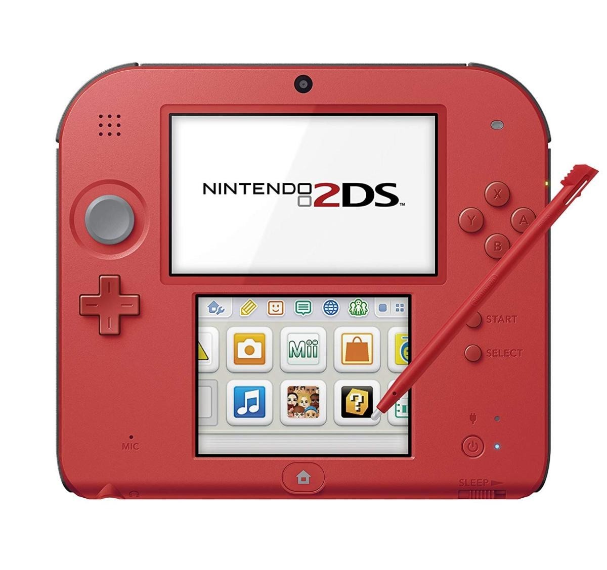 任天堂 ニンテンドー2DS レッド 本体 充電器付き FTR-001｜Yahoo